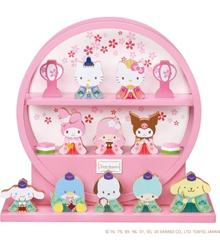 Amazon | 吉徳 ハローキティ 雪洞付き雛人形 183020 | 段飾り | おもちゃ